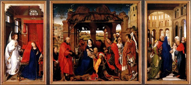 Rogier van der Weyden - St Columba Altarpiece - WGA25656