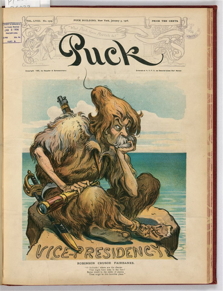 Robinson Crusoe Fairbanks - Keppler. LCCN2011645768
