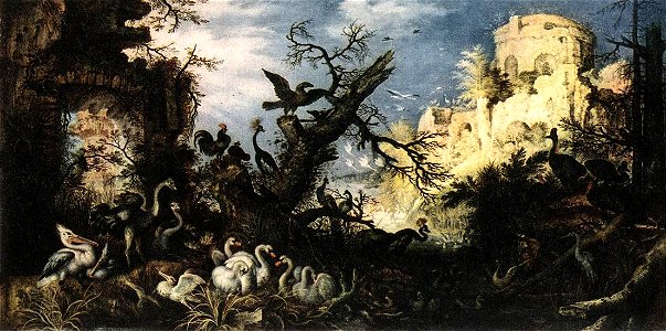 Roelant Savery - Landscape with Birds - WGA20887