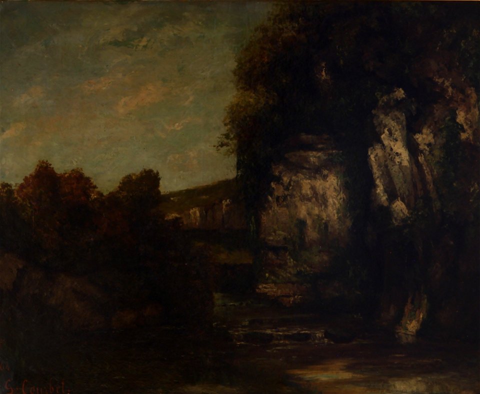 Rocas - Gustave Courbet