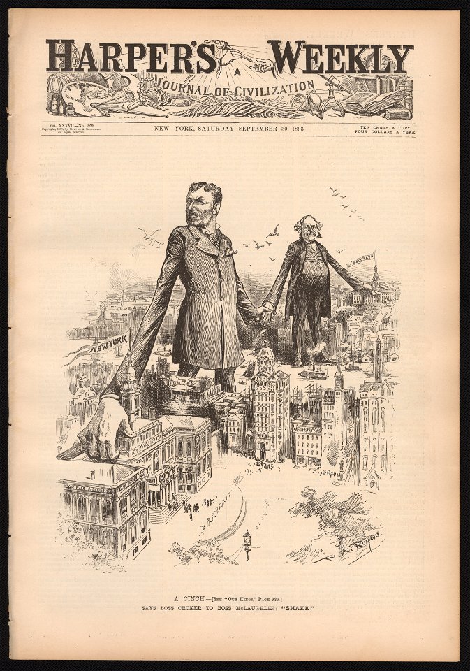 Rogers, W. A. (William Allen), Rogers A Cinch 1893 Cornell CUL PJM 1112 01