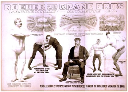 Roeber and Crane Bro's Vaudeville-Athletic Co. LCCN2014637360