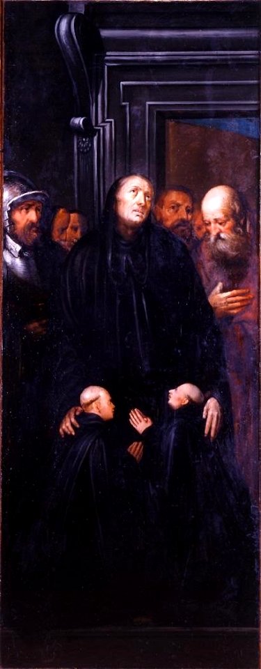 Roelas San Benito Óleo sobre tabla. 270 x 105 cm. Museo Nacional de Escultura. Valladolid