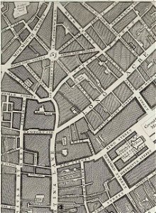 Rocque Map of London 1746 077