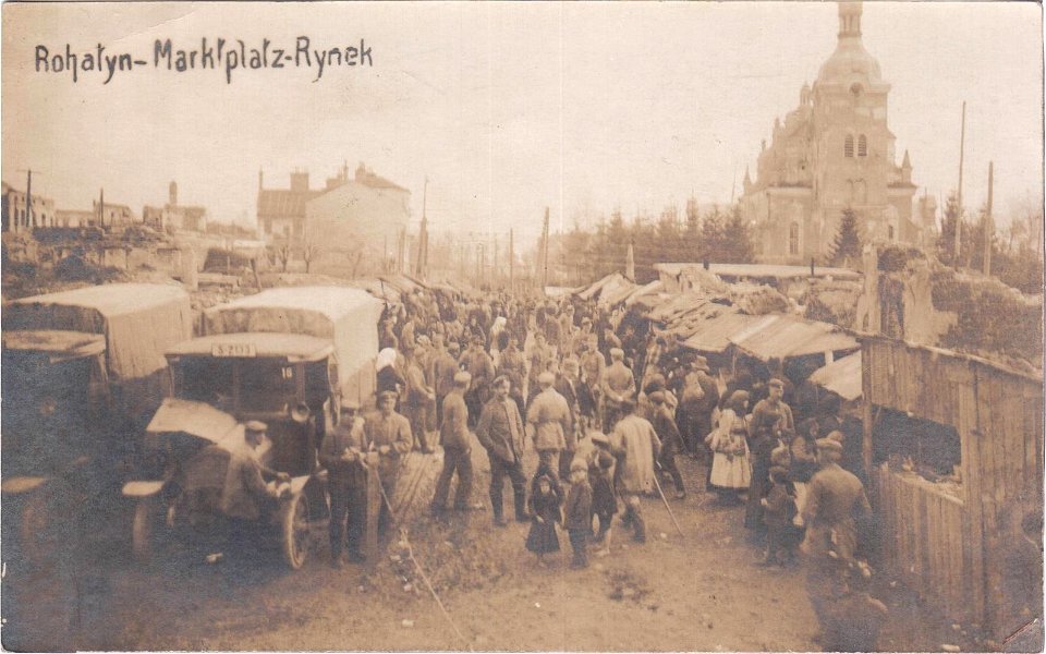 Rohatyn - Marktplatz - Rynek