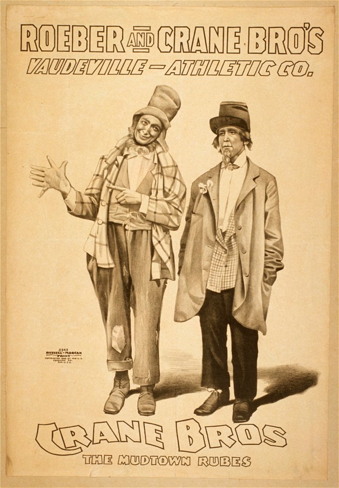 Roeber and Crane Bro's Vaudeville-Athletic Co. LCCN2014635725
