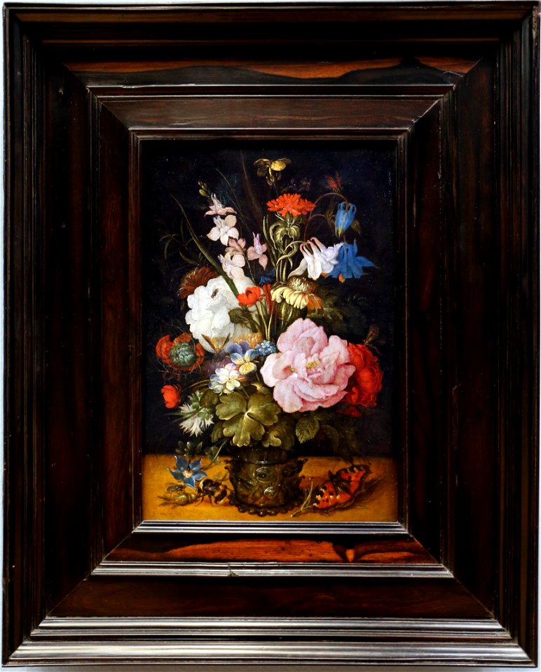 Roelant savery, bouquet di fiori, 1610-20 ca