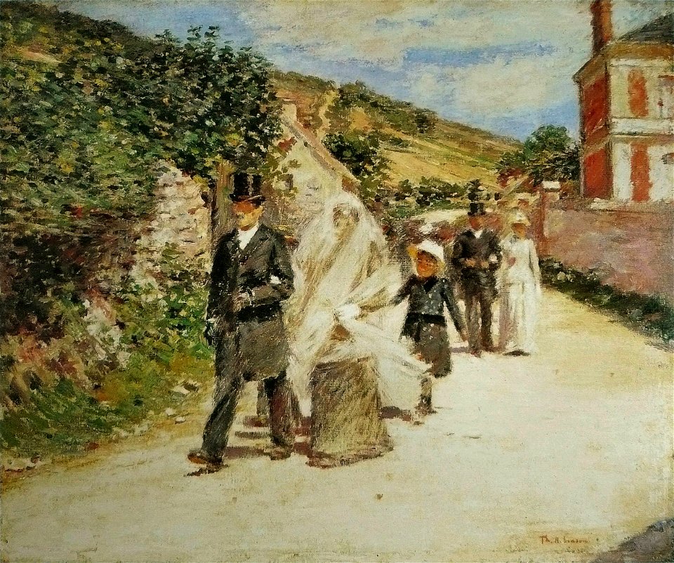 Theodore Robinson - Le Cortège nuptial