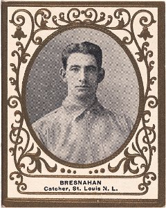 Roger Bresnahan, St. Louis Cardinals, baseball card portrait LCCN2007683749