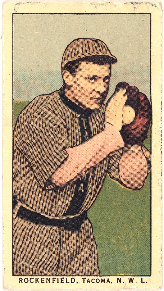 Rockenfield, Tacoma Team, baseball card portrait LCCN2008676974