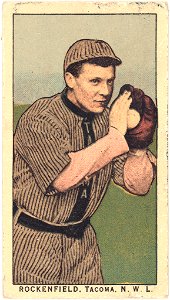 Rockenfield, Tacoma Team, baseball card portrait LCCN2008676974
