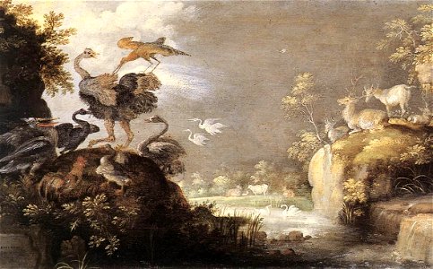 Roelant Savery - Landscape with Animals - WGA20890