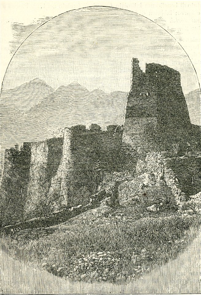 Rocca di Vogogna, (xilografia)