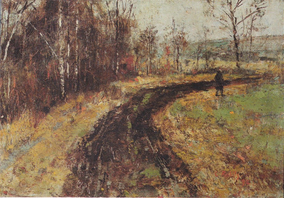 Rohlfs - Märzlandschaft bei Weimar, 1892