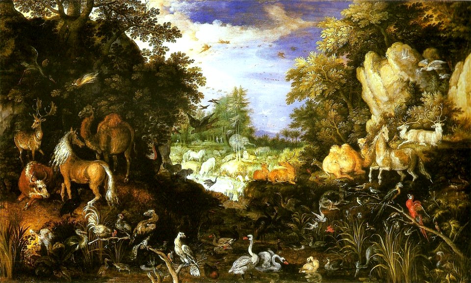 Roeland Savery - O paraíso terrestre