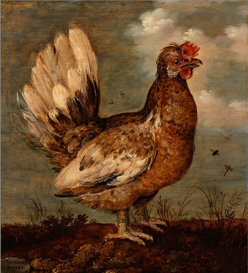 Roelandt Savery - Een hoentje - 1774 (OK) - Museum Boijmans Van Beuningen