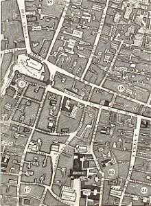 Rocque Map of London 1746 097