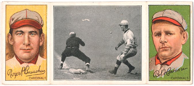 Roger Bresnahan-Robert Harmon, St. Louis Cardinals, baseball card portrait LCCN2008678420