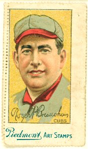 Roger Bresnahan, Chicago Cubs, baseball card portrait LCCN2007685739