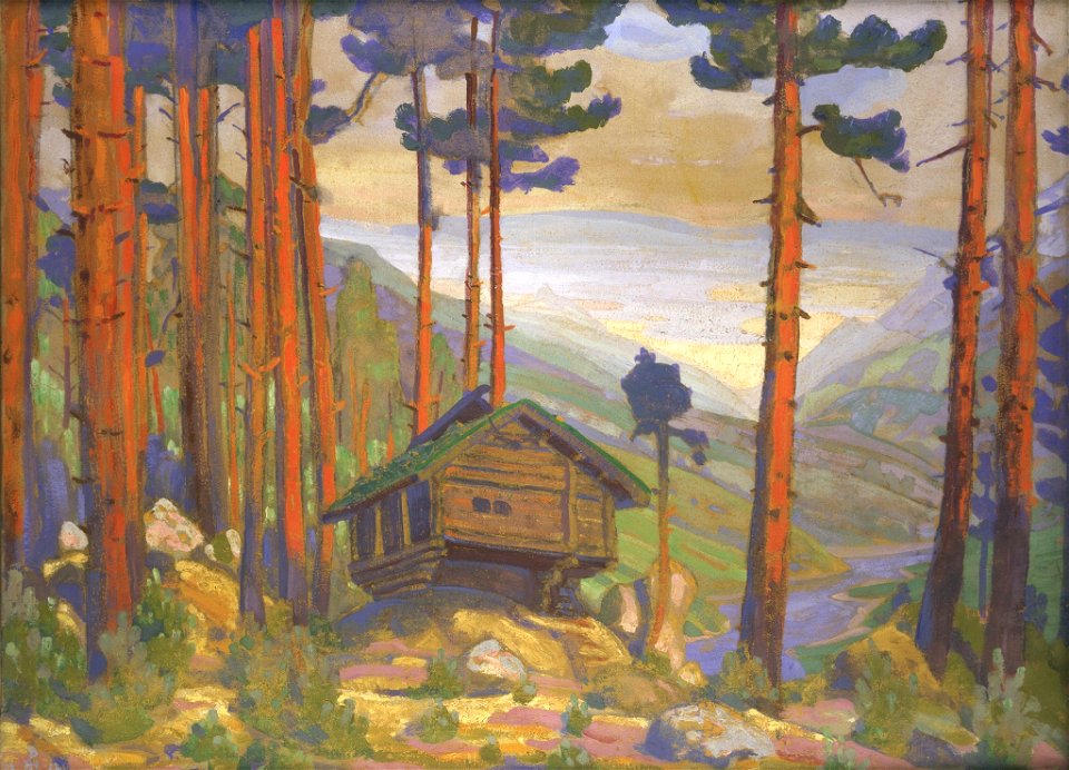 Николай К. Рерих - Песнь Сольвейг (1912)