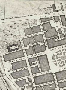 Rocque Map of London 1746 073