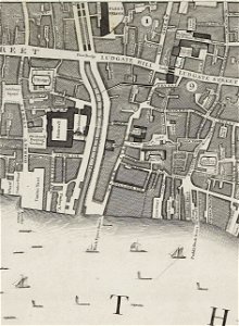 Rocque Map of London 1746 081