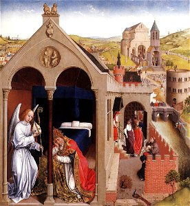Rogier van der Weyden - Dream of Pope Sergius - WGA25713