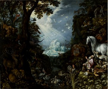 Roelant Savery - Noah's Ark - M.Ob.579 MNW - National Museum in Warsaw