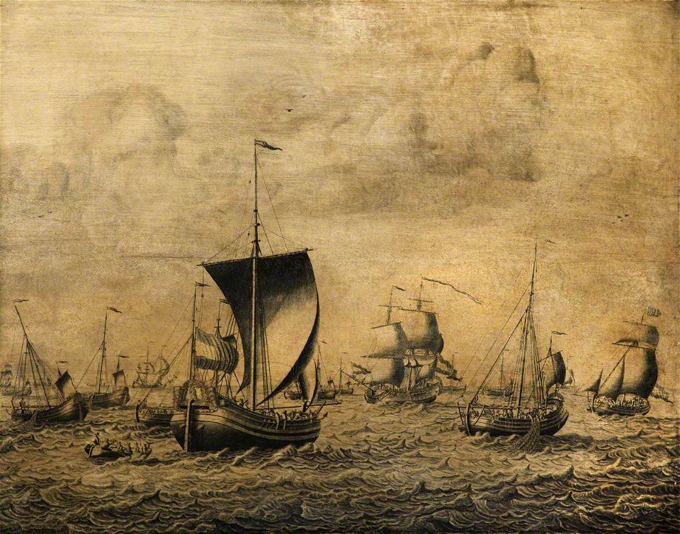 Roelof van Salm (1688-1765) - Dutch Herring Fishery - BHC0938 - Royal Museums Greenwich