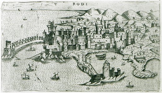 Rodi - Rosaccio Giuseppe - 1598