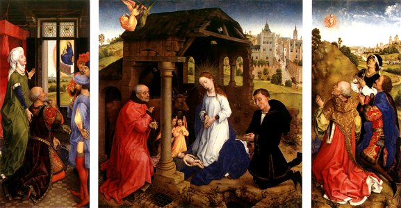 Rogier van der Weyden - Bladelin Triptych - WGA25617