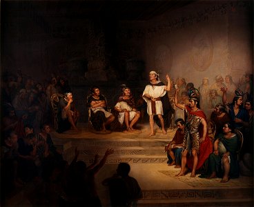 Rodrigo Gutiérrez - The Tlaxcalan Senate - Google Art Project