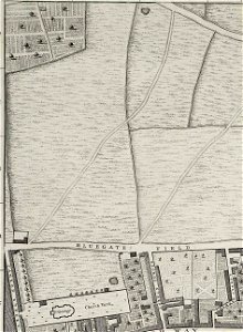 Rocque Map of London 1746 088
