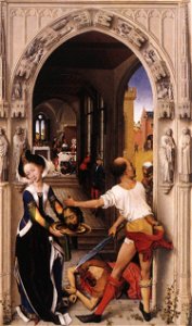 Rogier van der Weyden - St John Altarpiece (right panel) - WGA25668