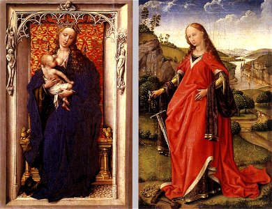 Rogier van der Weyden - Diptych - WGA25672