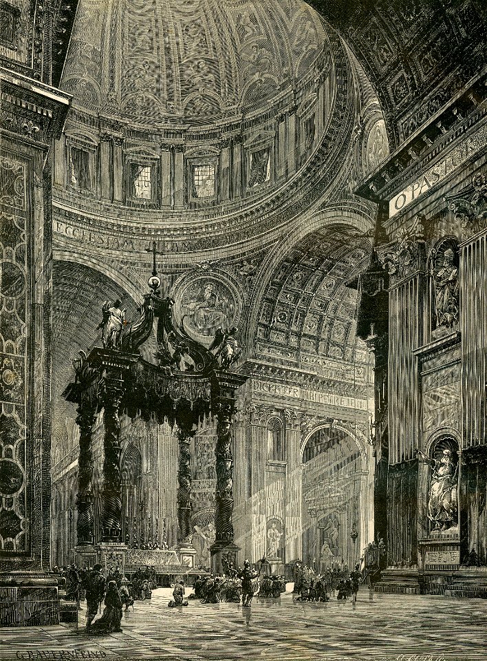 Roma interno di San Pietro