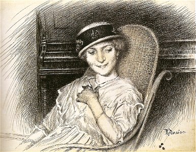 Rodolfo Amoedo - Retrato de Senhora