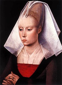 Rogier van der Weyden - Portrait of a Woman - WGA25712. Free illustration for personal and commercial use.