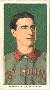 Roger Bresnahan, St. Louis Cardinals, baseball card portrait LCCN2008676411
