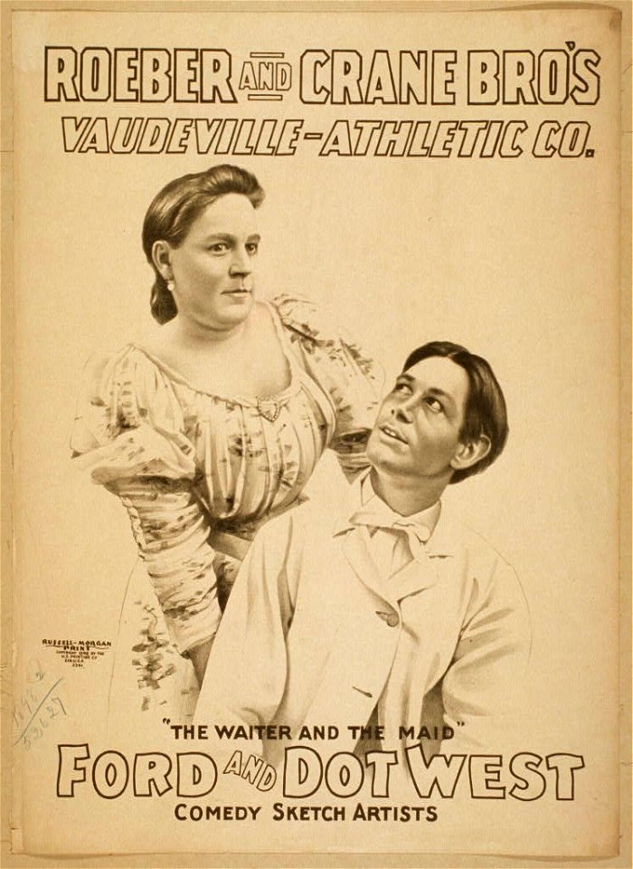 Roeber and Crane Bro's Vaudeville-Athletic Co. LCCN2014635728
