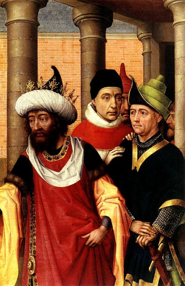 Rogier van der Weyden - Group of Men - WGA25724