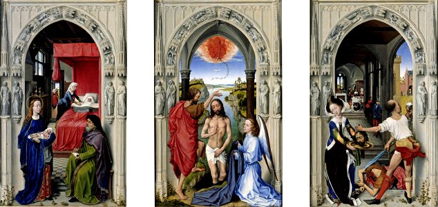 Rogier van der Weyden - The Altar of St. John - Google Art Project