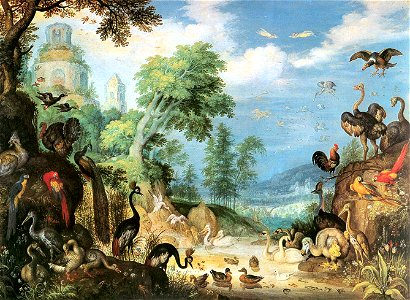 Roelant Savery - Landscape with Birds - WGA20885