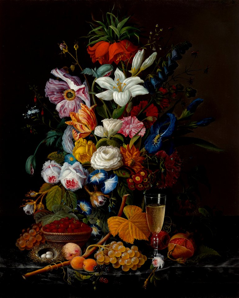 Severin Roesen - Victorian Bouquet - 71.21 - Museum of Fine Arts