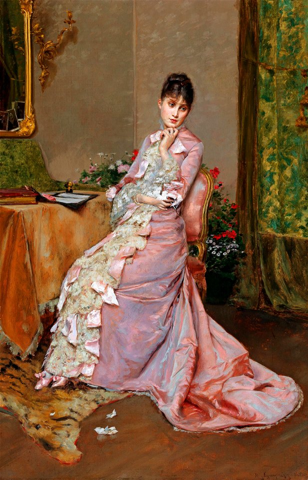 Rogelio de Egusquiza Der Brief 1880