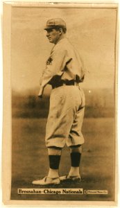 Roger Bresnahan, Chicago Cubs, baseball card portrait LCCN2007685732