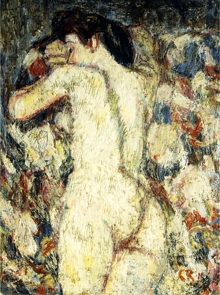Christian Rohlfs - Liegender Frauenakt (1911)