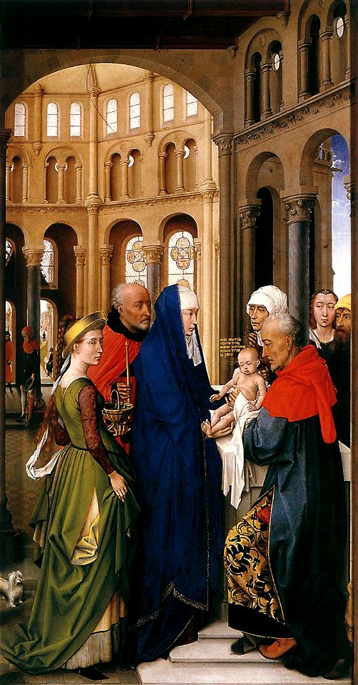Rogier van der Weyden - St Columba Altarpiece (right panel) - WGA25663