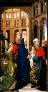 Rogier van der Weyden - St Columba Altarpiece (right panel) - WGA25663