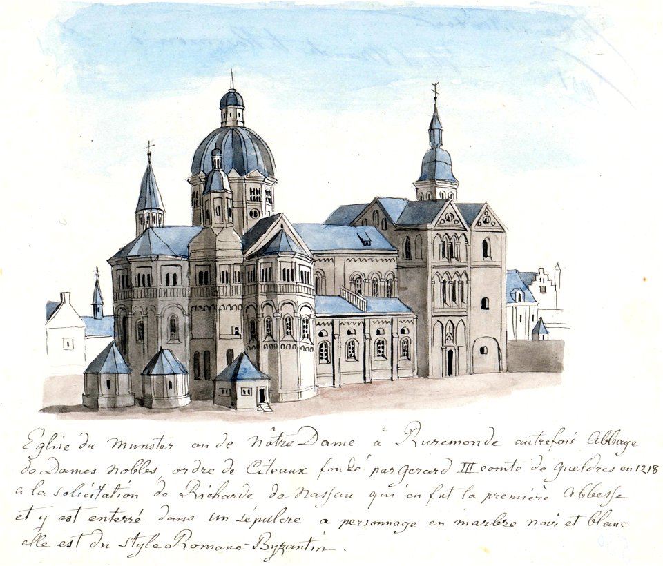 Roermond, Munsterkerk (Ph v Gulpen, 1851)